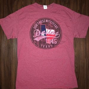 Don’t mess with texas red t shirt